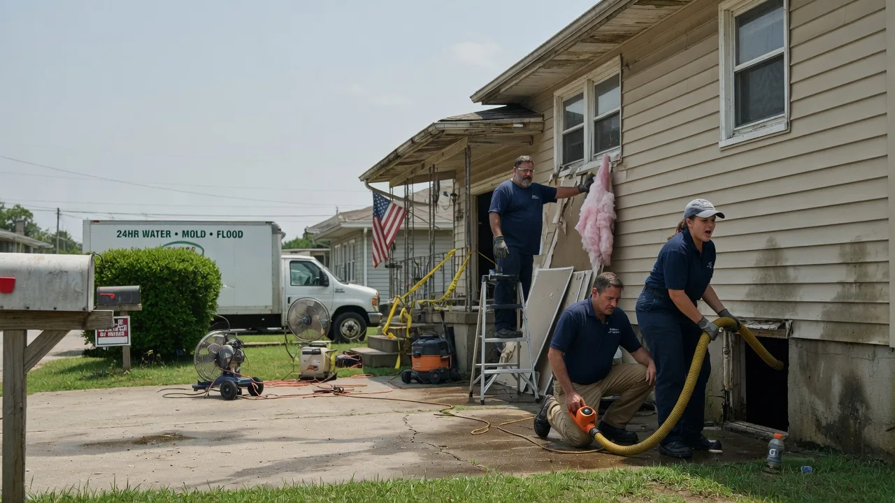 Water Damage Repair in Wynnewood, OK near me
